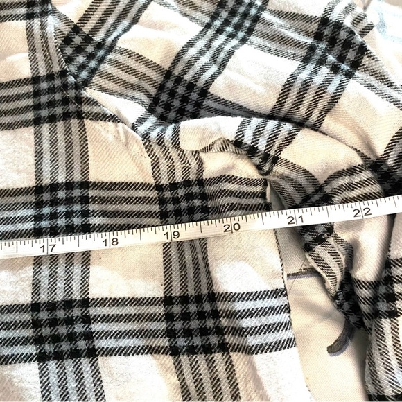 Bluenotes‎ Boyfriend Fit Black Plaid Women’s XL Casual Comfort Grungy 90s Style - Picture 8 of 8